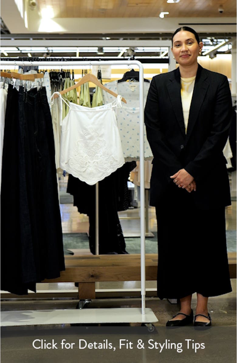 Stevie Eyelet Embroidery Camisole, sales video thumbnail