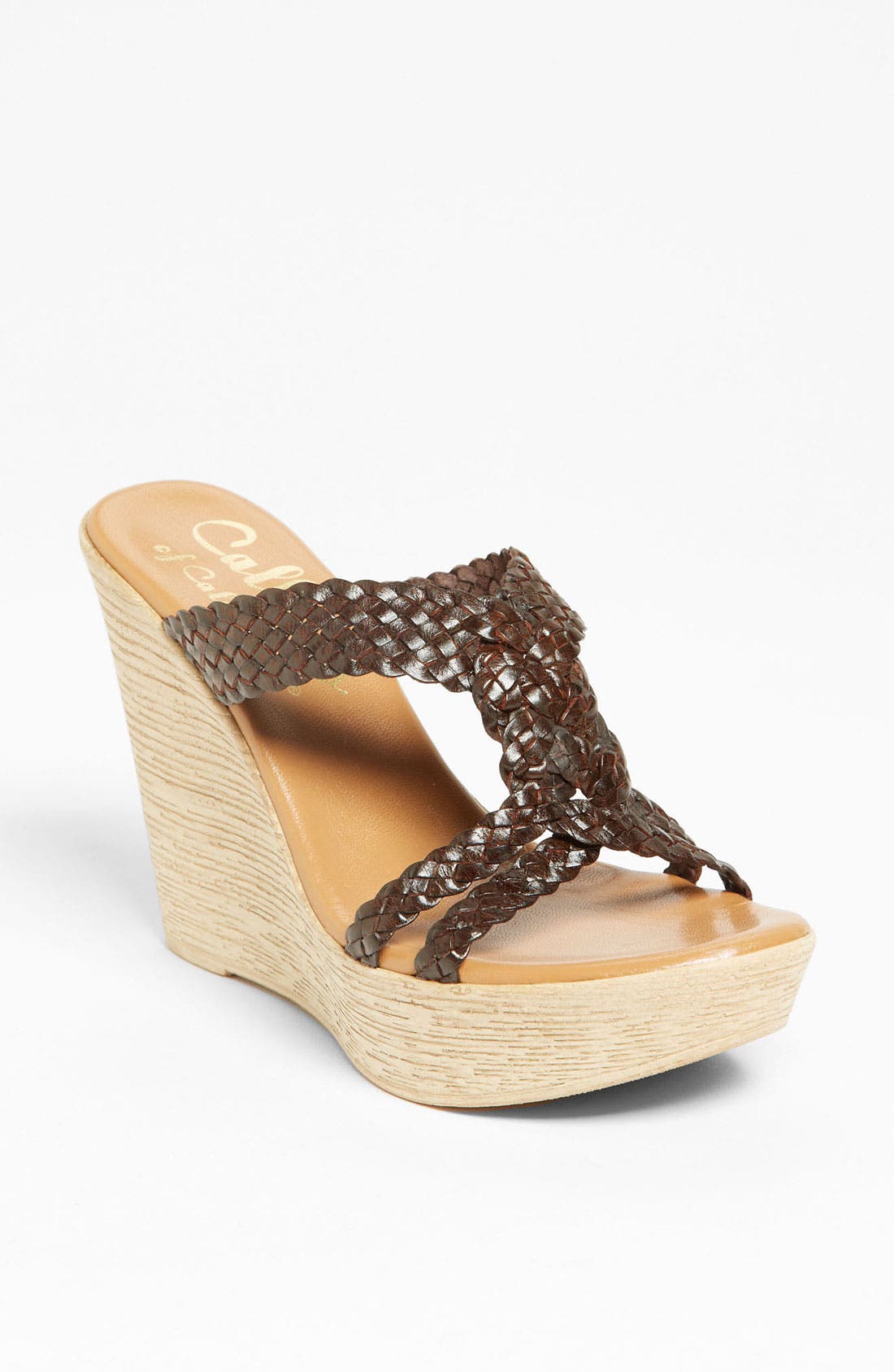 'Brayden' Sandal, Main, color, BROWN