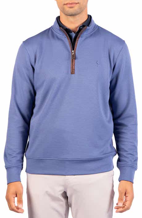 Ottoman Rib Quarter Zip Sweater