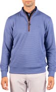 TailorByrd Ottoman Rib Quarter Zip Sweater