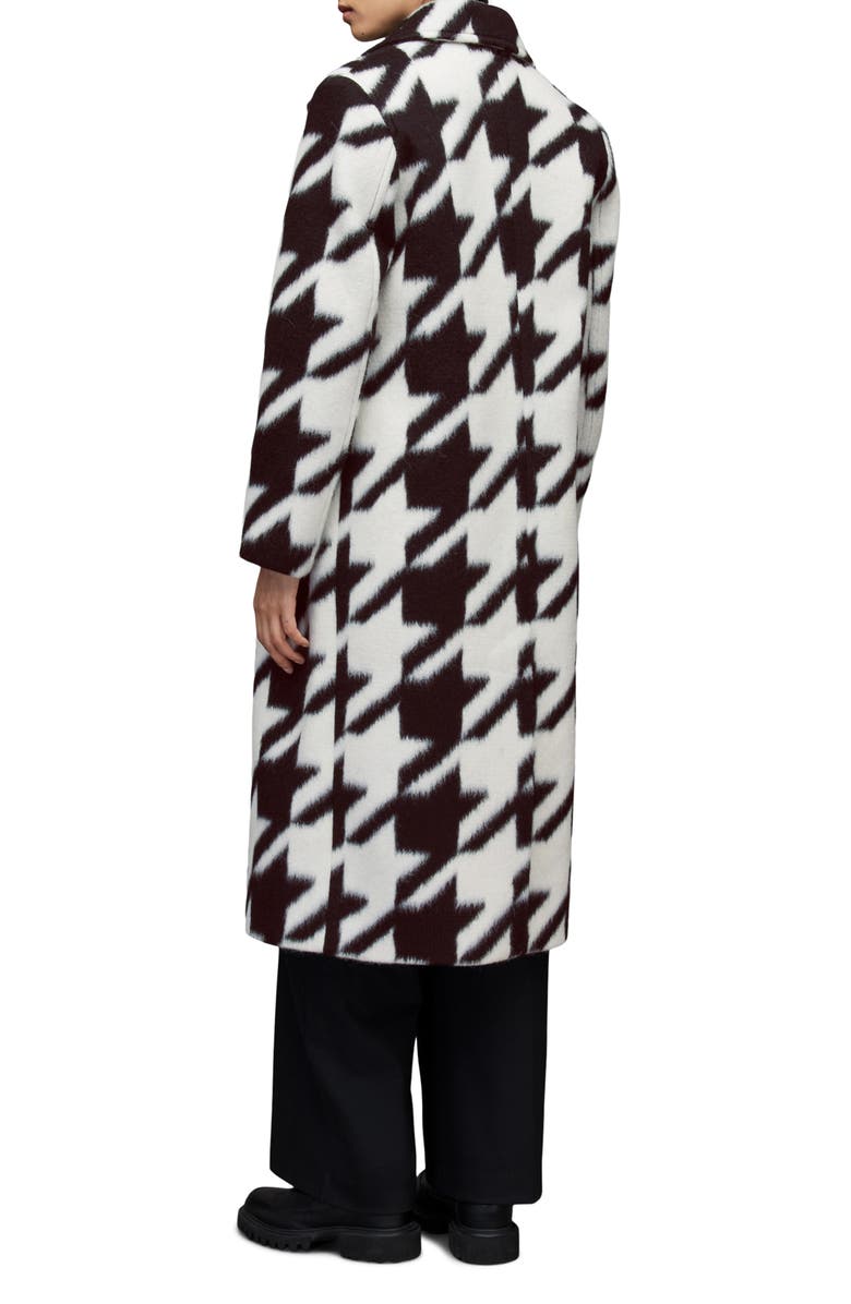 AllSaints Mabel Houndstooth Coat, Alternate, color,