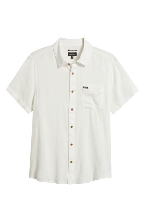 Charter Short Sleeve Slub Button-Up Shirt