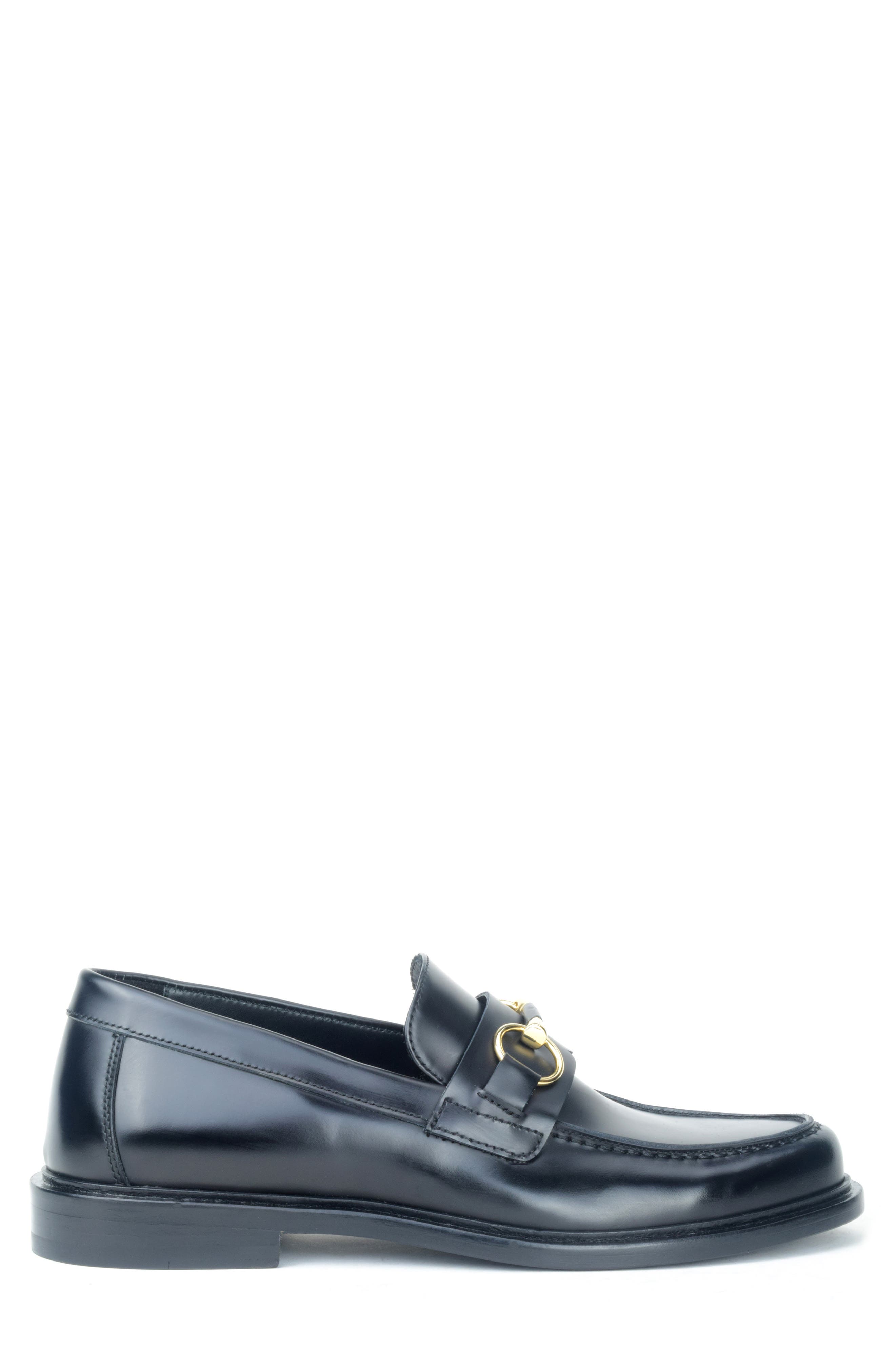 Warfield & Grand Preeminent Bit Loafer, Alternate, color, Black