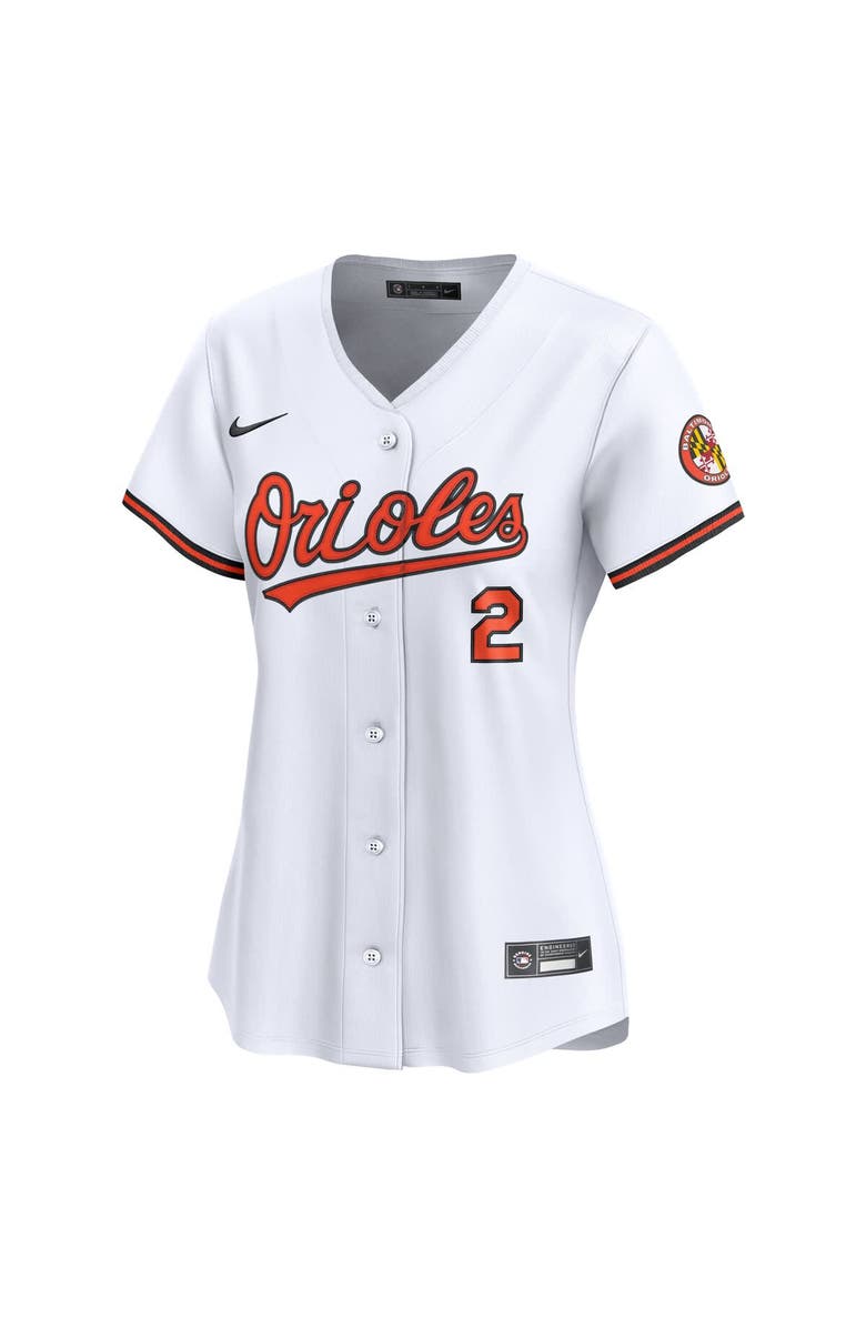 Nike Women's Nike Gunnar Henderson White Baltimore Orioles Home Limited Player Jersey, Alternate, color, White