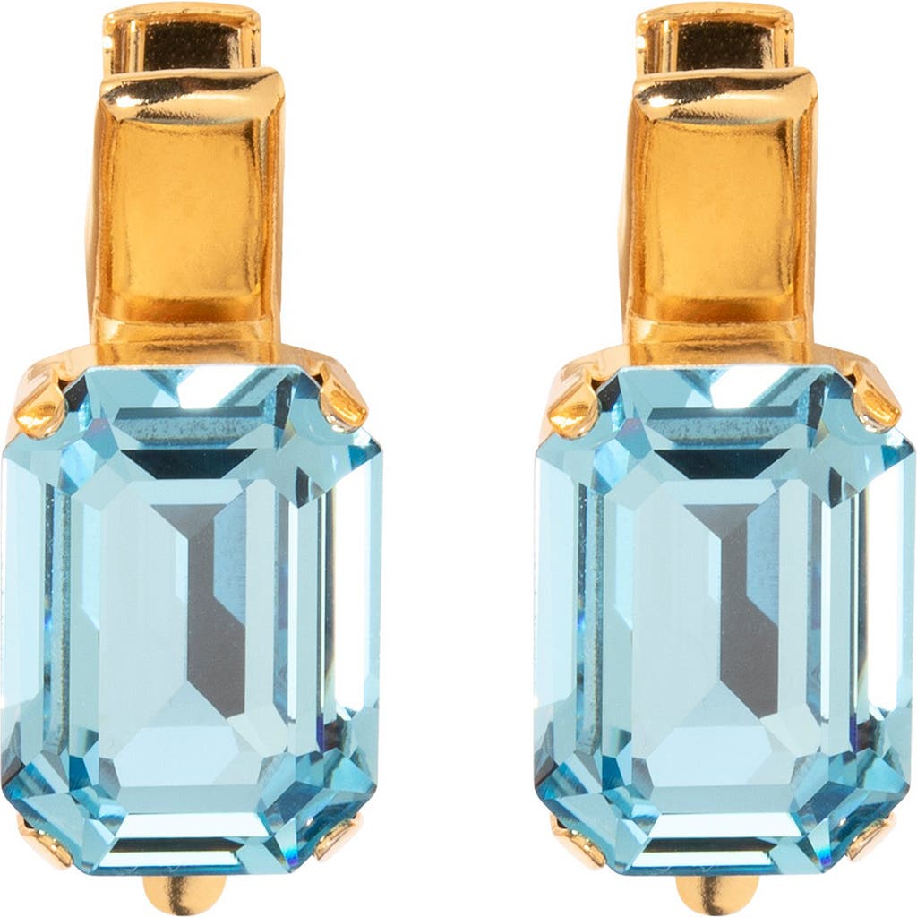 Jennifer Behr Set Of 2 Kara Crystal Hair Clips In Blue