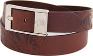 EAGLES WINGS Missouri Tigers Brandish Leather Belt - Brown