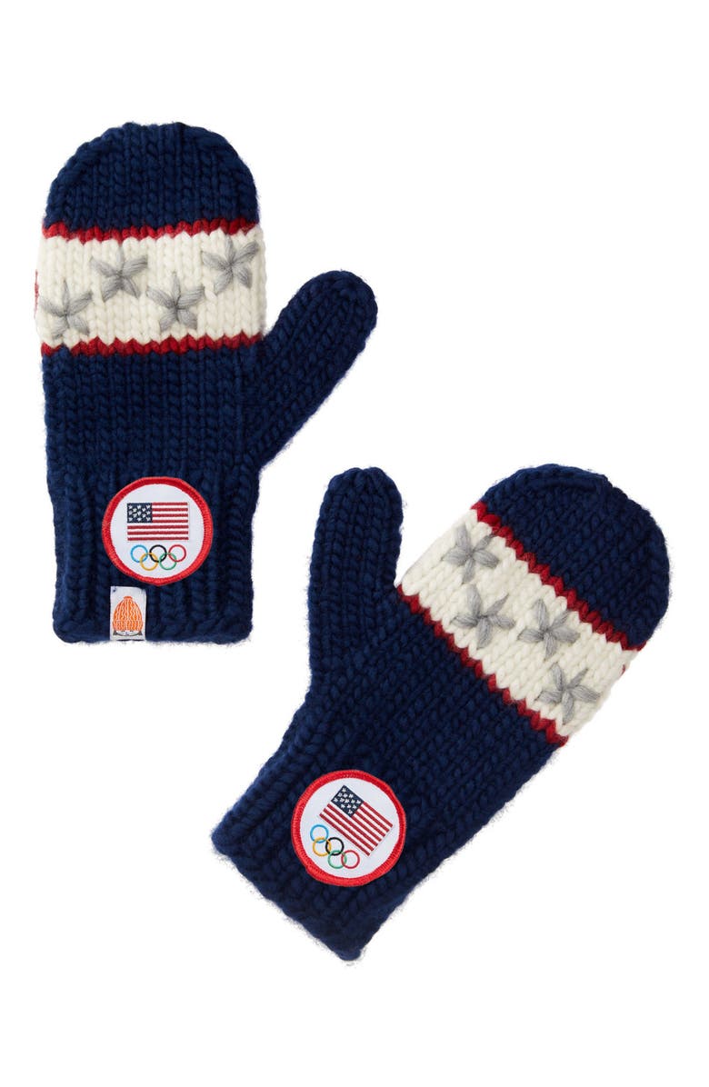 Sh*t That I Knit The Team USA Mittens, Main, color, 