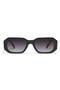 Hyped Up 38mm Gradient Square Sunglasses