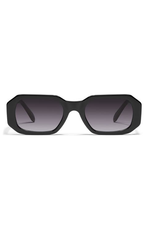 Hyped Up 53mm Gradient Square Sunglasses