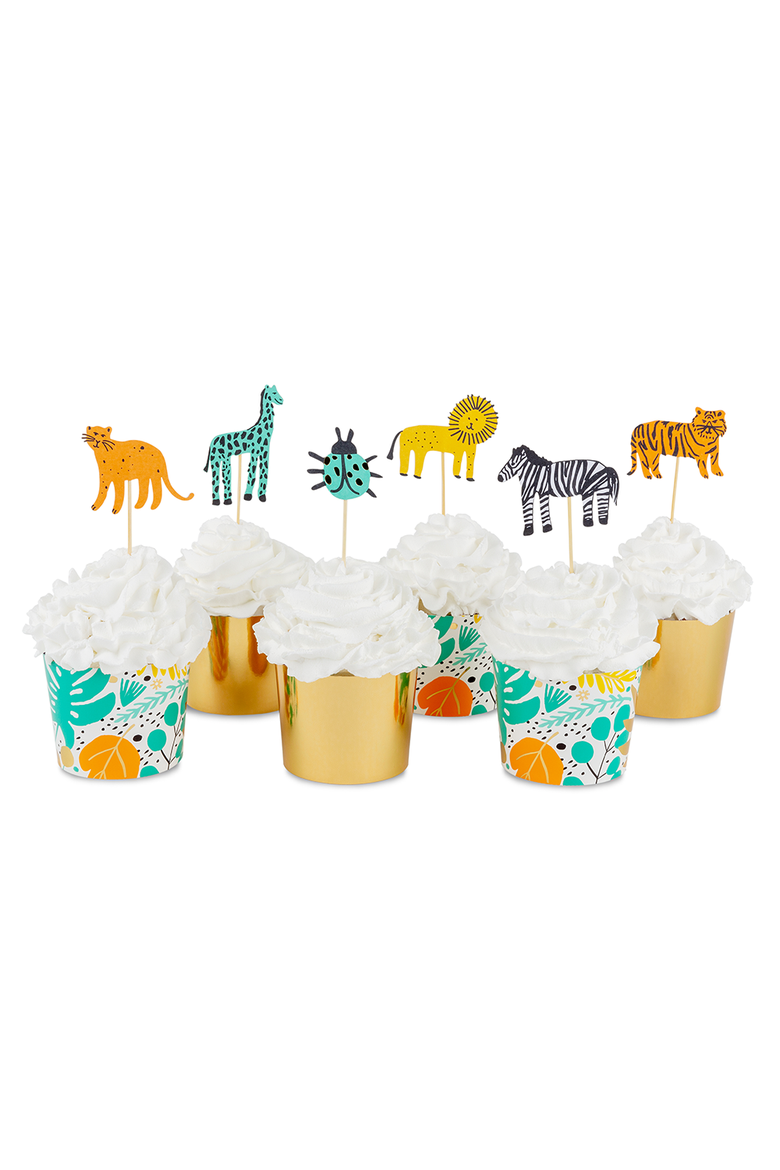 Into the Wild Cupcake Decorating Set, Main, color, Assorted Pre-Pack