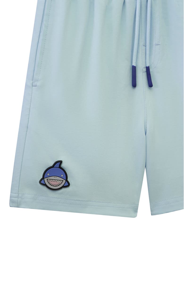 Roarsome Reef Swim Trunk, Alternate, color, Blue