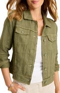 Tommy Bahama Two Palms Linen Raw Edge Jacket