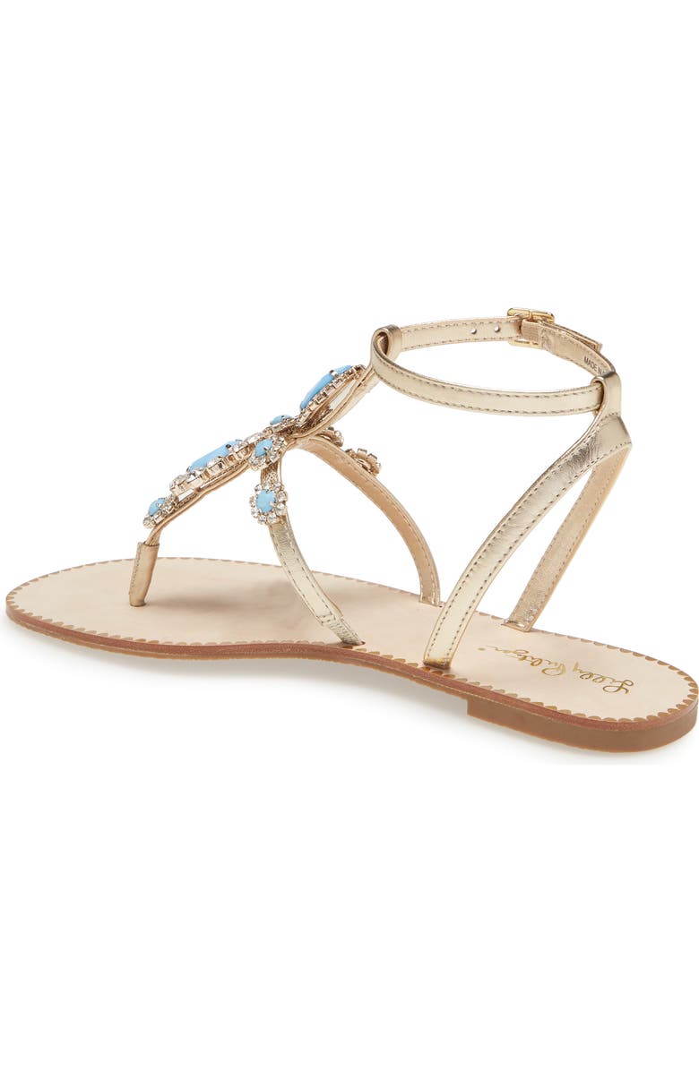 Lilly Pulitzer<sup>®</sup> Katie Crystal Sandal, Alternate, color,