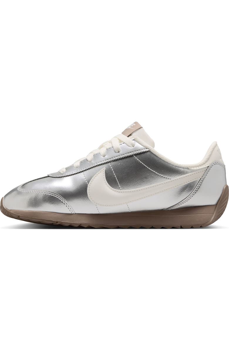 Nike Pacific Low Top Sneaker, Alternate, color, Metallic Silver/ Sail/ Brown