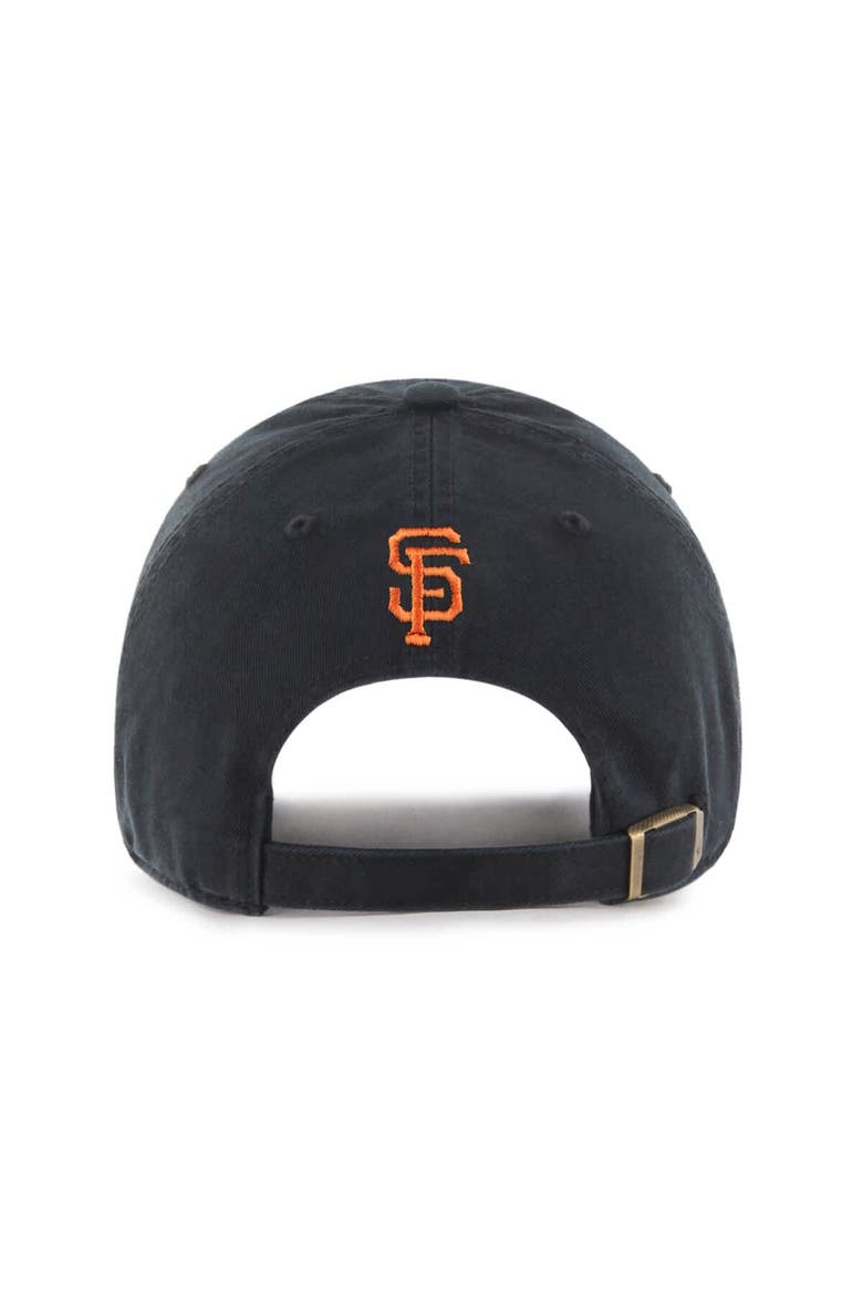 Men's '47  Black San Francisco Giants Ice Cream Helmet Clean Up Adjustable Hat, Alternate, color, Black