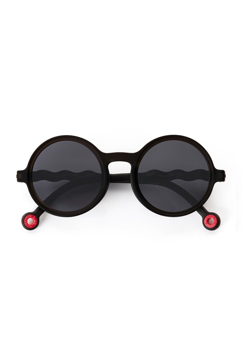 Toddler Round Sunglasses, Alternate, color, Squid Black