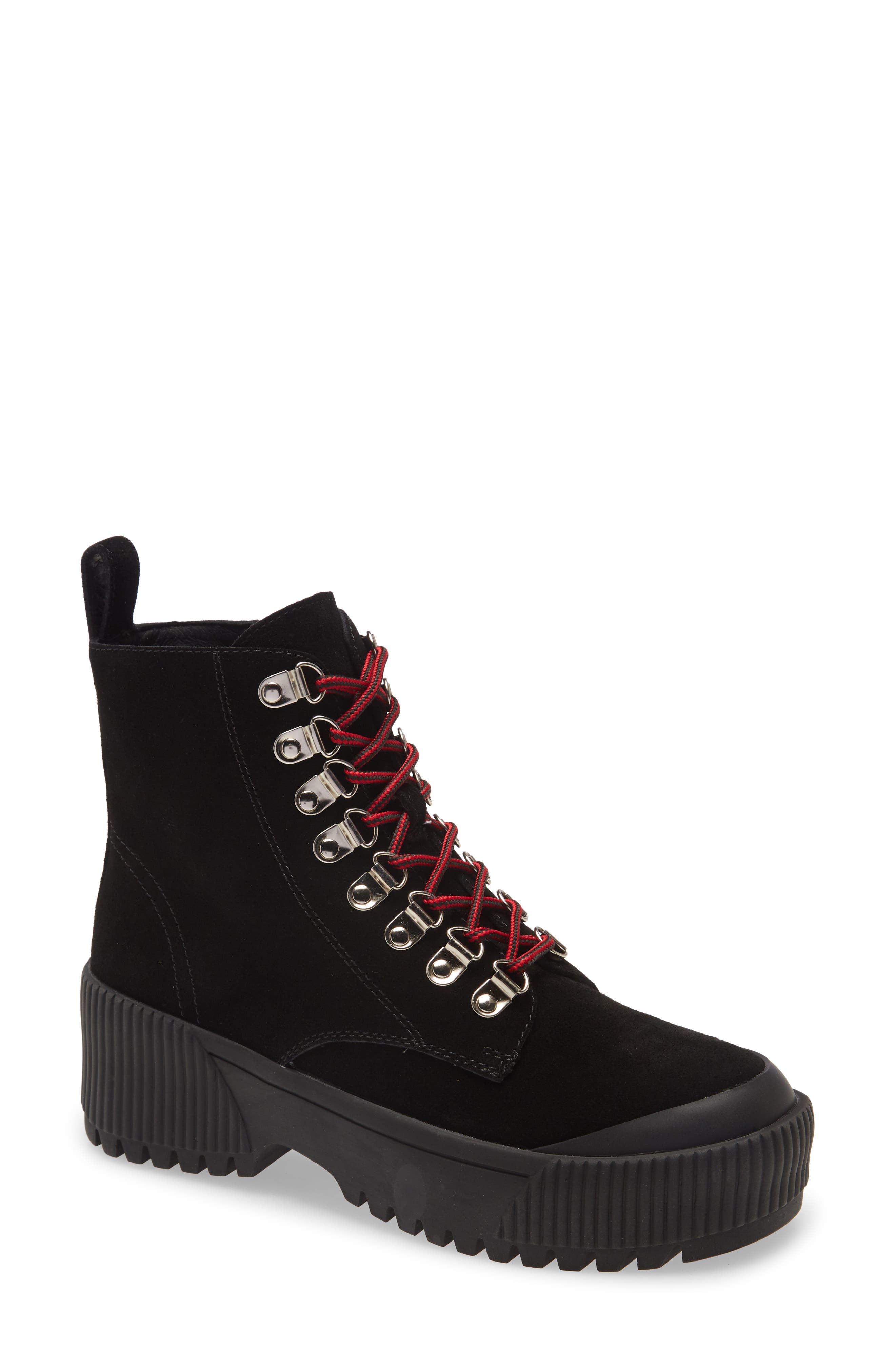 Jeffrey Campbell Finches Combat Boot, Main, color, 