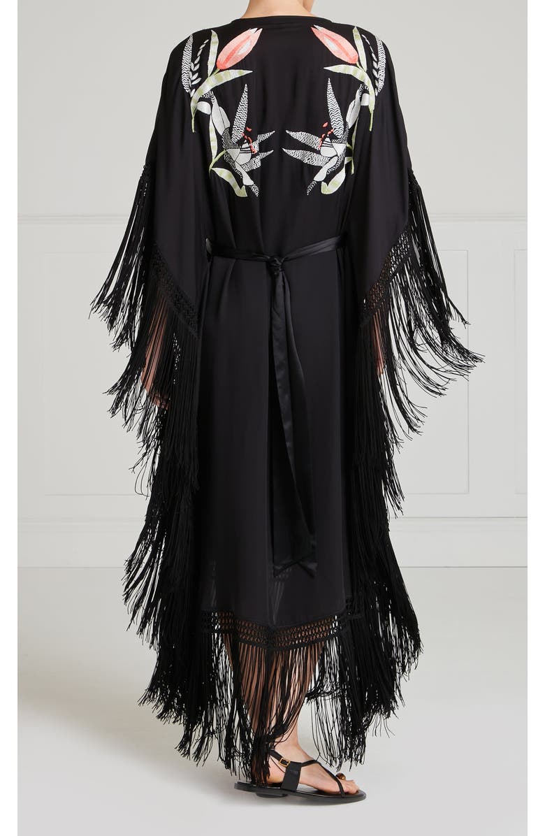 Temperley London Madeline Kaftan, Alternate, color, Black