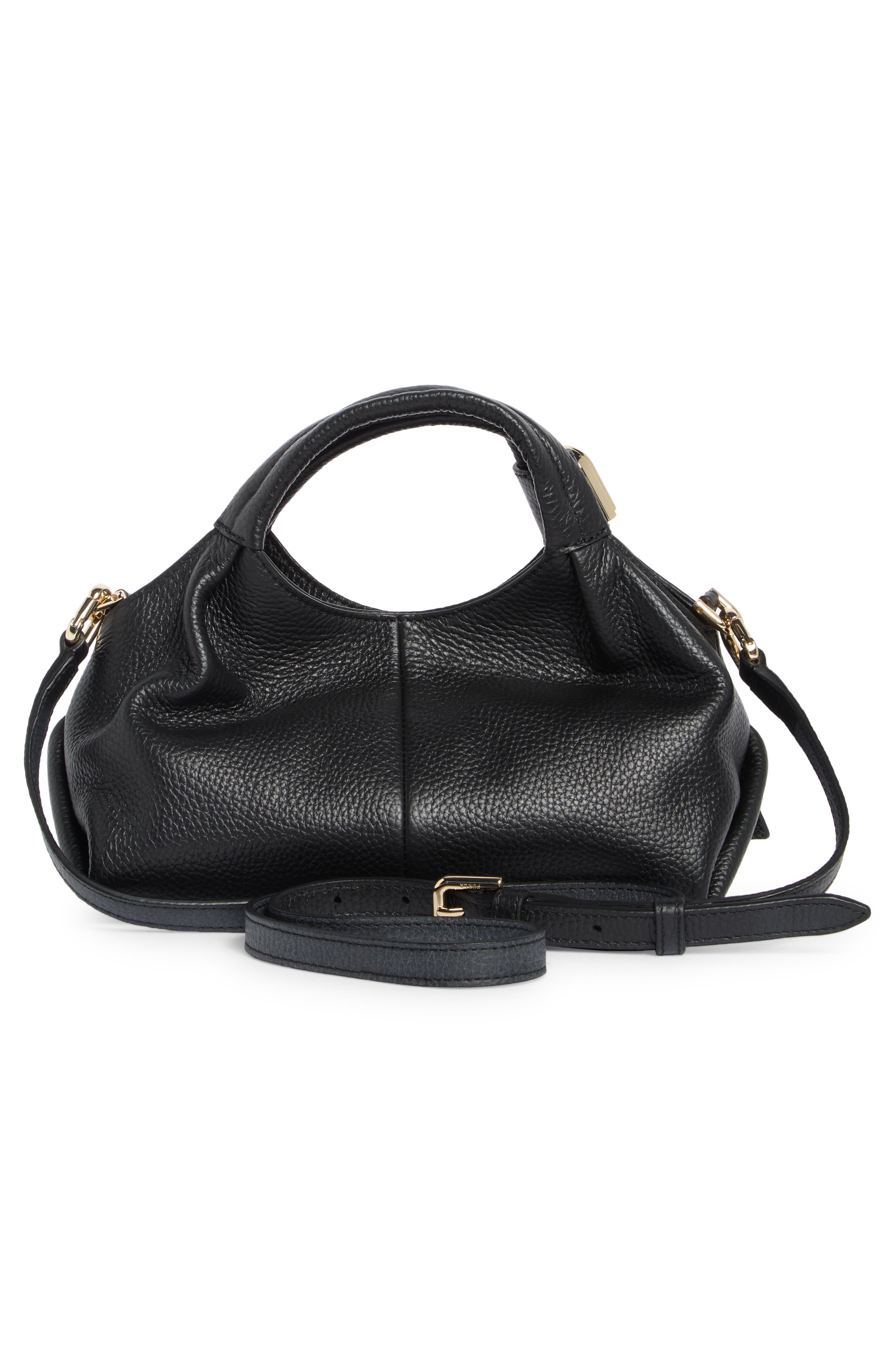 Furla Planeta Hobo Shoulder Bag, Alternate, color, Nero