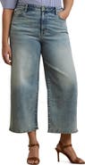 Lauren Ralph Lauren Saira Crop Wide Leg Jeans