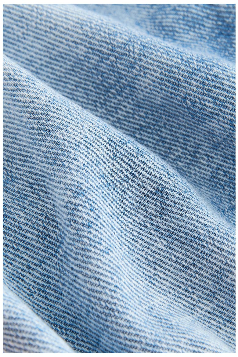 Kids' Smile Elastic Waist Graphic Jeans, Alternate, color, BLUE