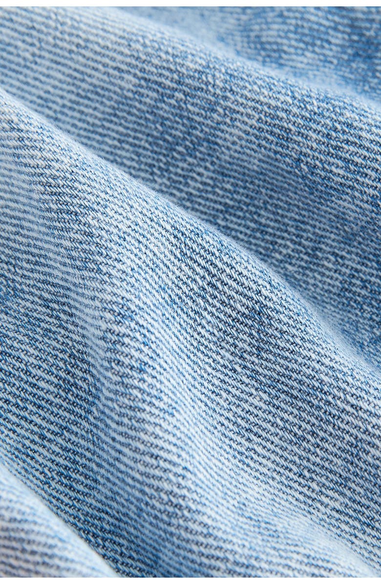 NEXT Kids' Smile Elastic Waist Graphic Jeans, Alternate, color, Blue