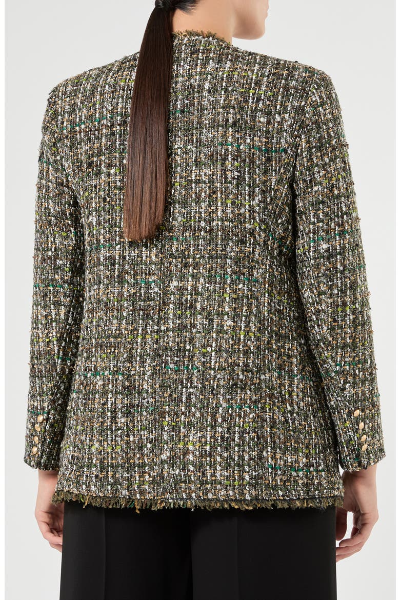 Tweed Jacket, Alternate, color, KAKI