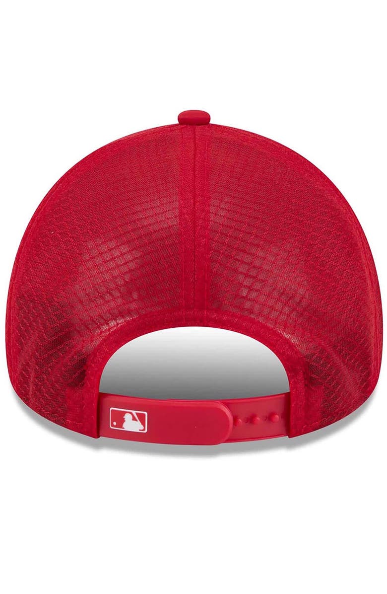 New Era Men's New Era Red New York Yankees 2026 Batting Practice Alternate Apex 9FORTY Adjustable Hat, Alternate, color, Red