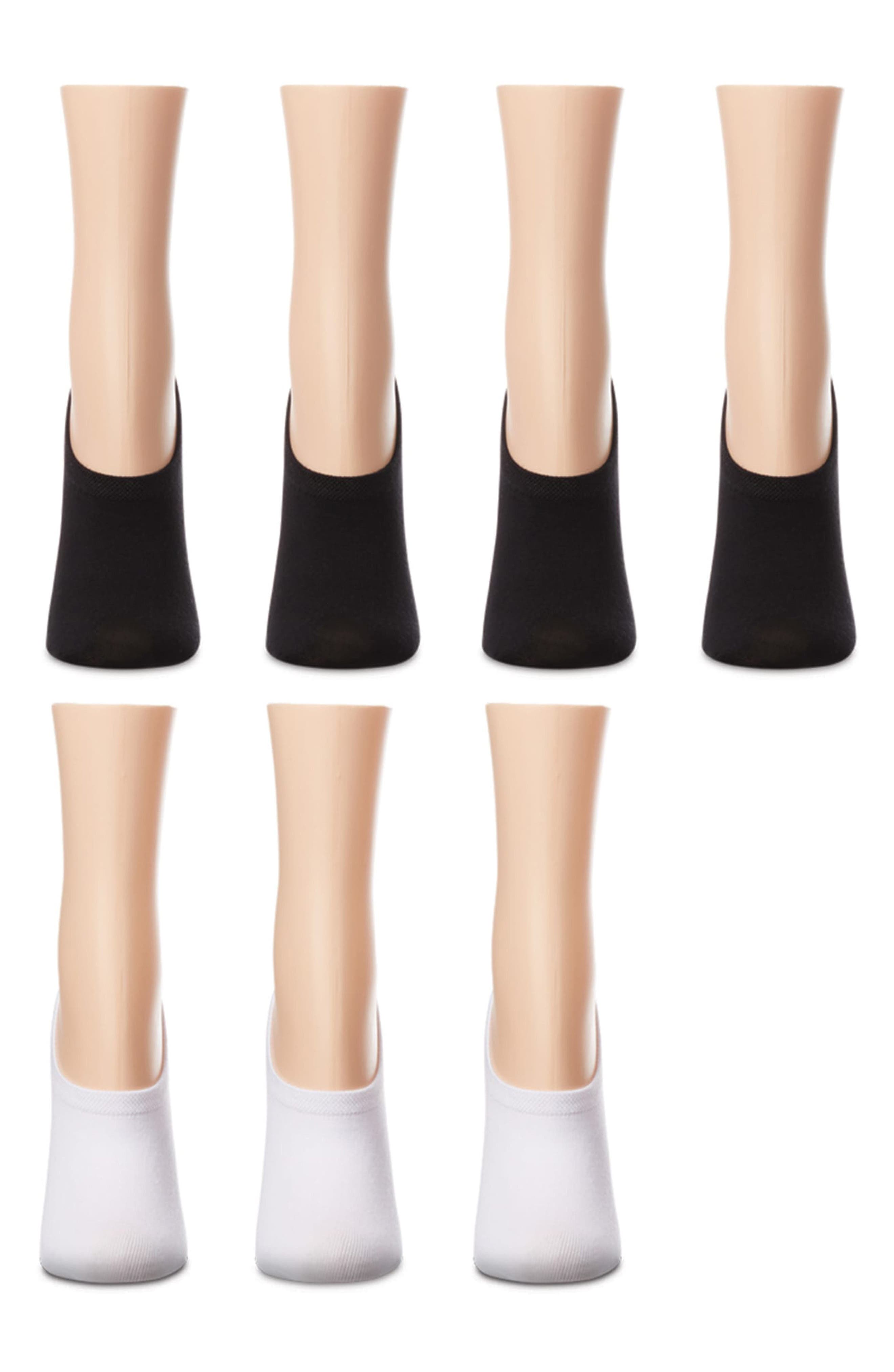 7-Pair No Show Sneaker Liner Socks - image 5