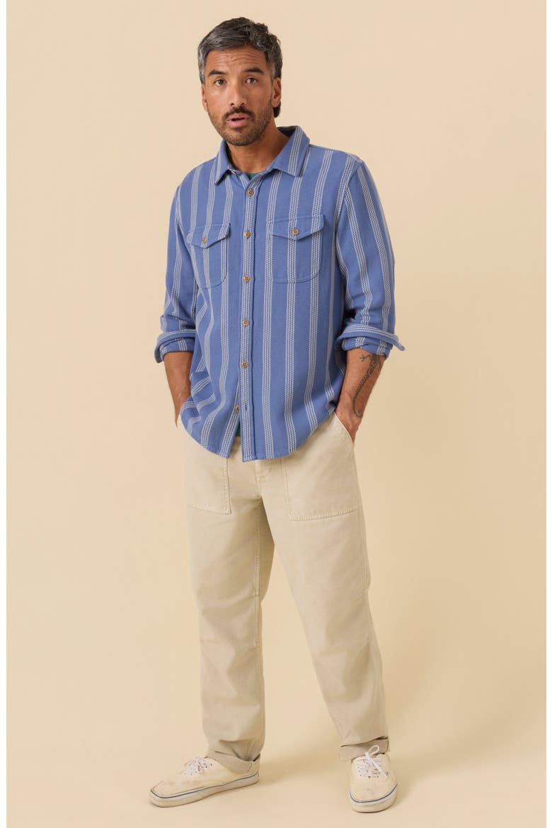 Blanket Shirt, Alternate, color, SOLIMAR BLUE SKYLINE STRIPE