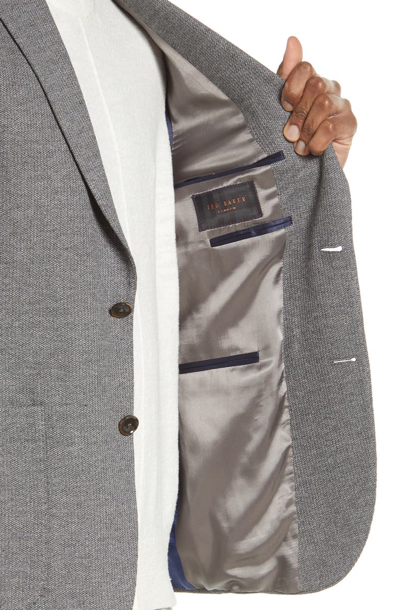 Ted Baker London Tom Knit Cotton Sport Coat, Alternate, color,