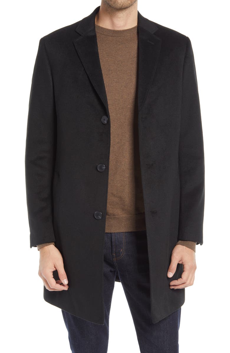 Nordstrom Single Breasted Coat, Main, color, 