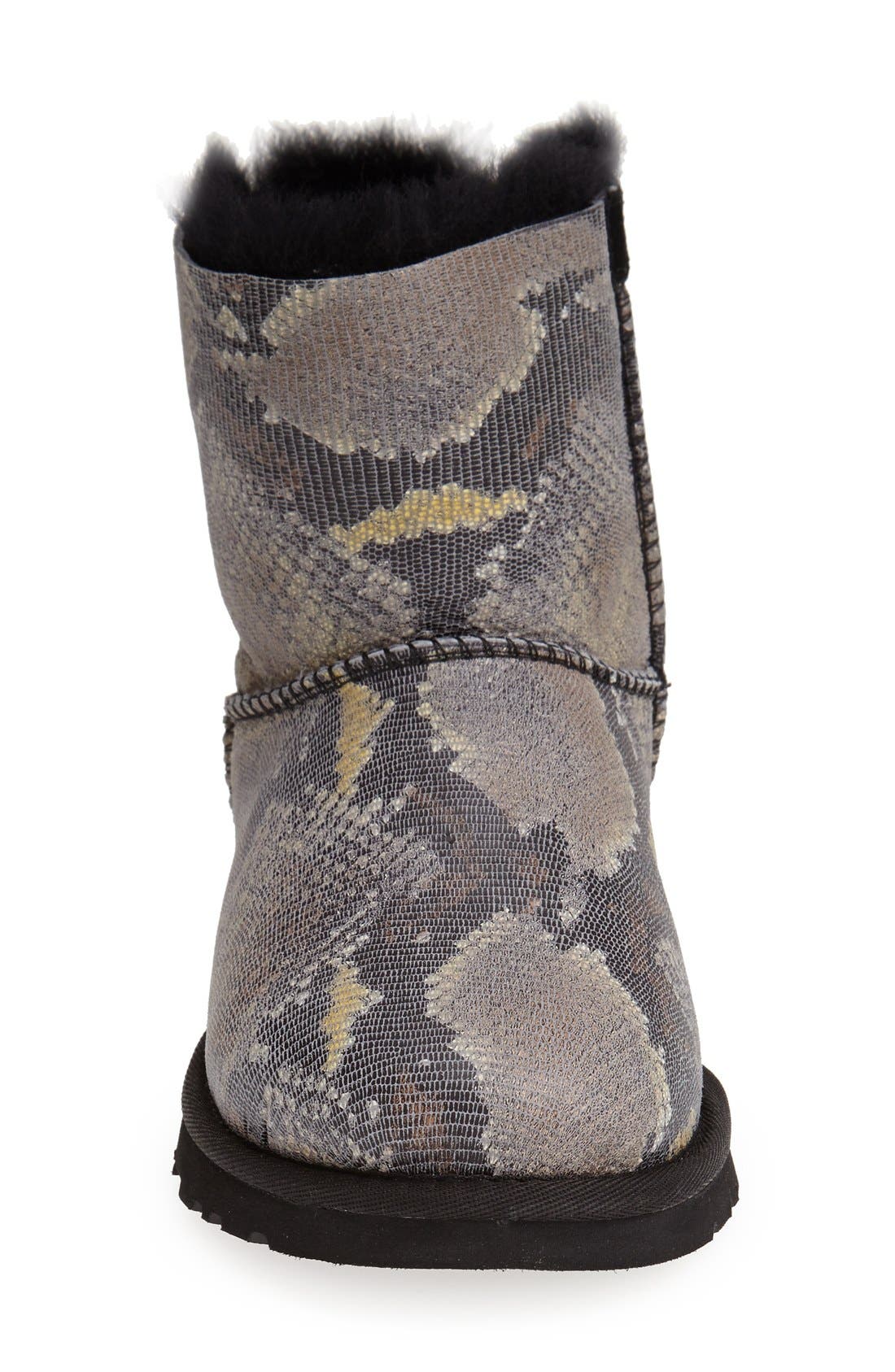 UGG<sup>®</sup> Australia 'Mini Bailey Bow' Snake Print Boot, Alternate, color, 