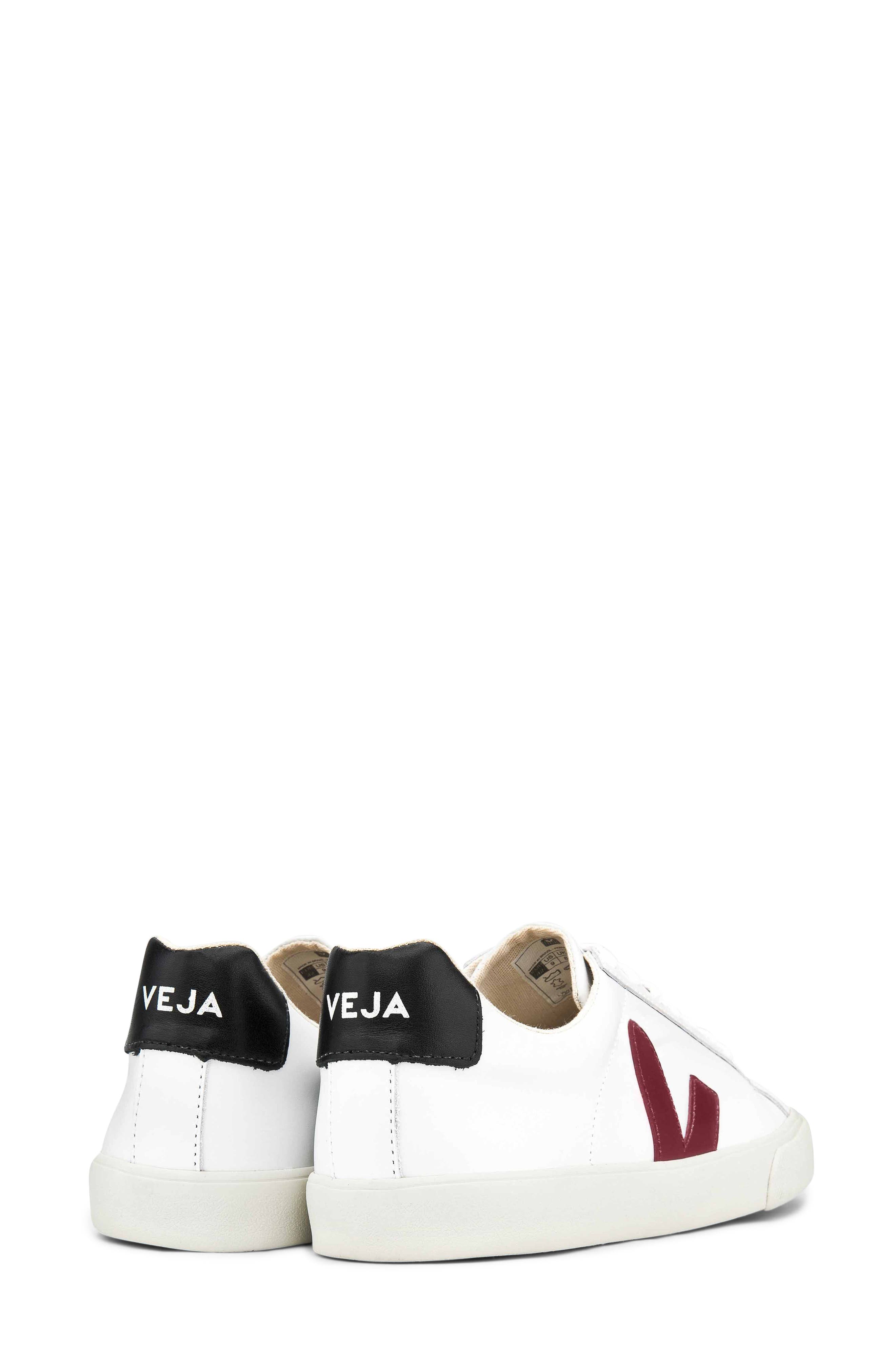 Esplar Sneaker, Alternate, color, EXTRA WHITE/ MARSALA/ BLACK