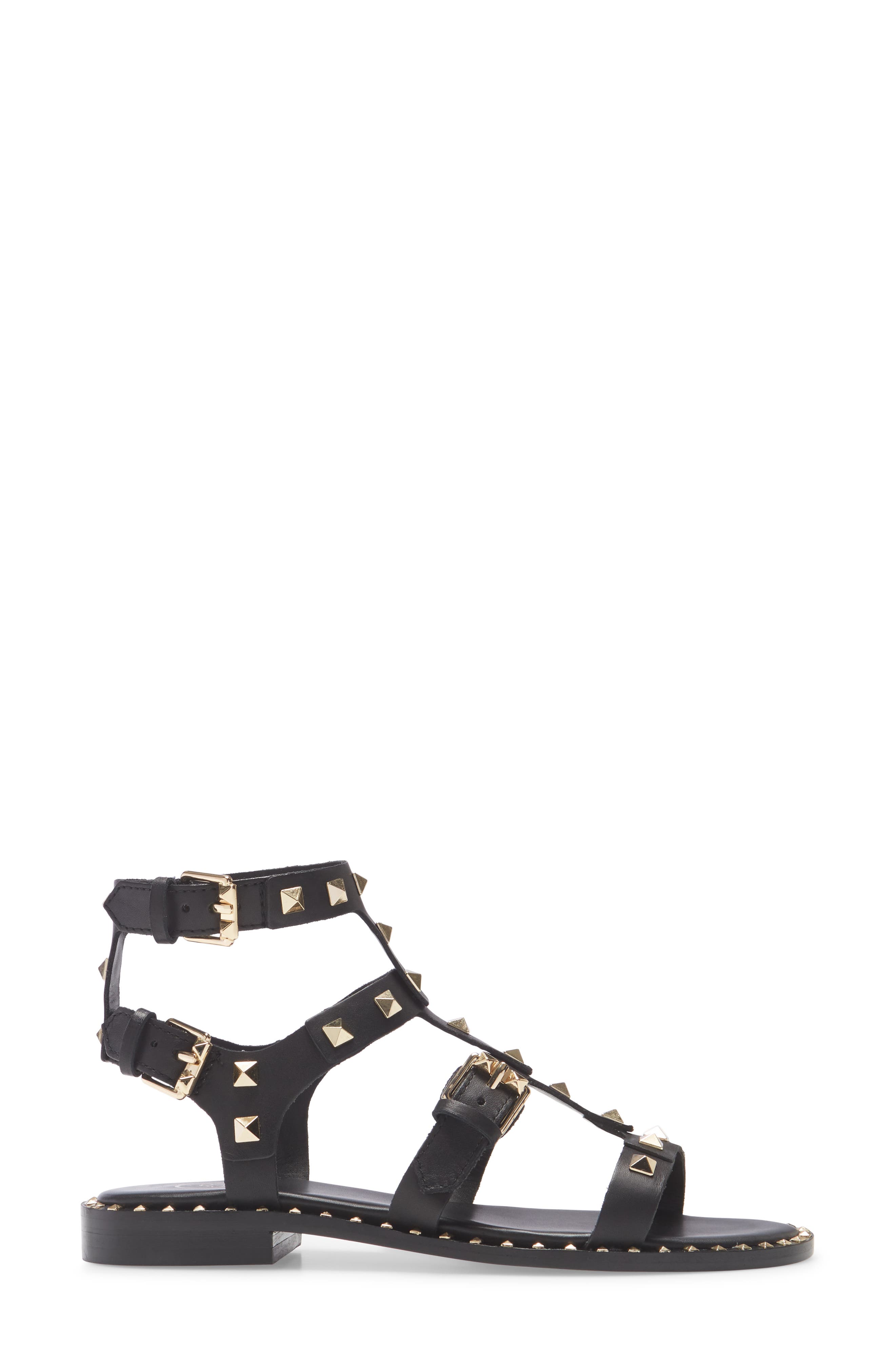 Ash Pacific Studded Strappy Sandal, Alternate, color, 