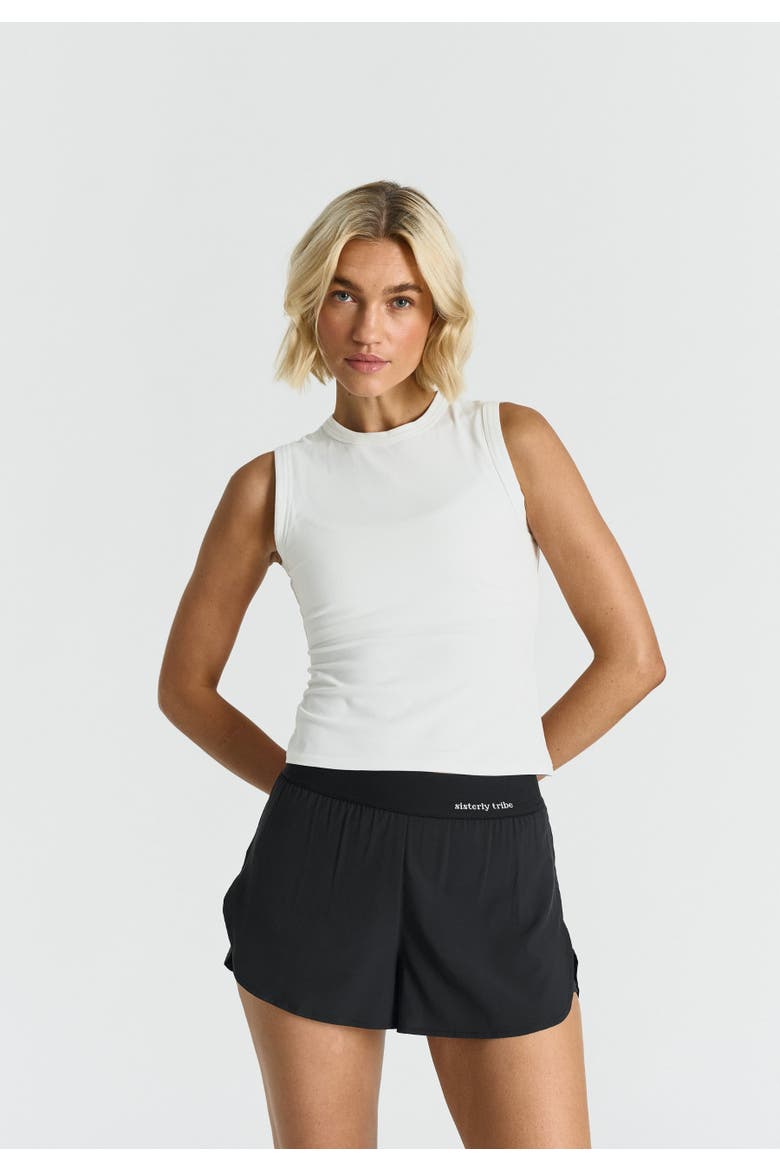 Soft Cotton Tank Top, Main, color, Off White