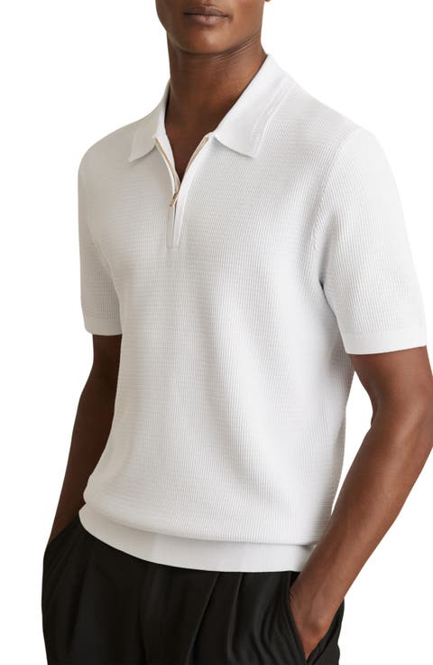 Regis Quarter Zip Polo