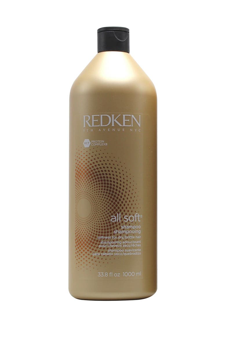 REDKEN All Soft Shampoo - 33.8 fl. oz., Main, color,