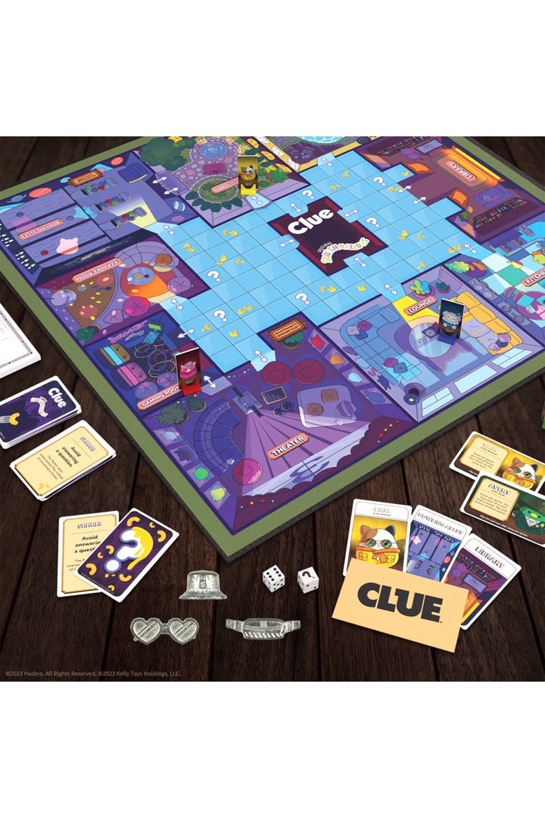 Original Squishmallows Mystery Board Game, Ages 8+, Alternate, color, Multicolored