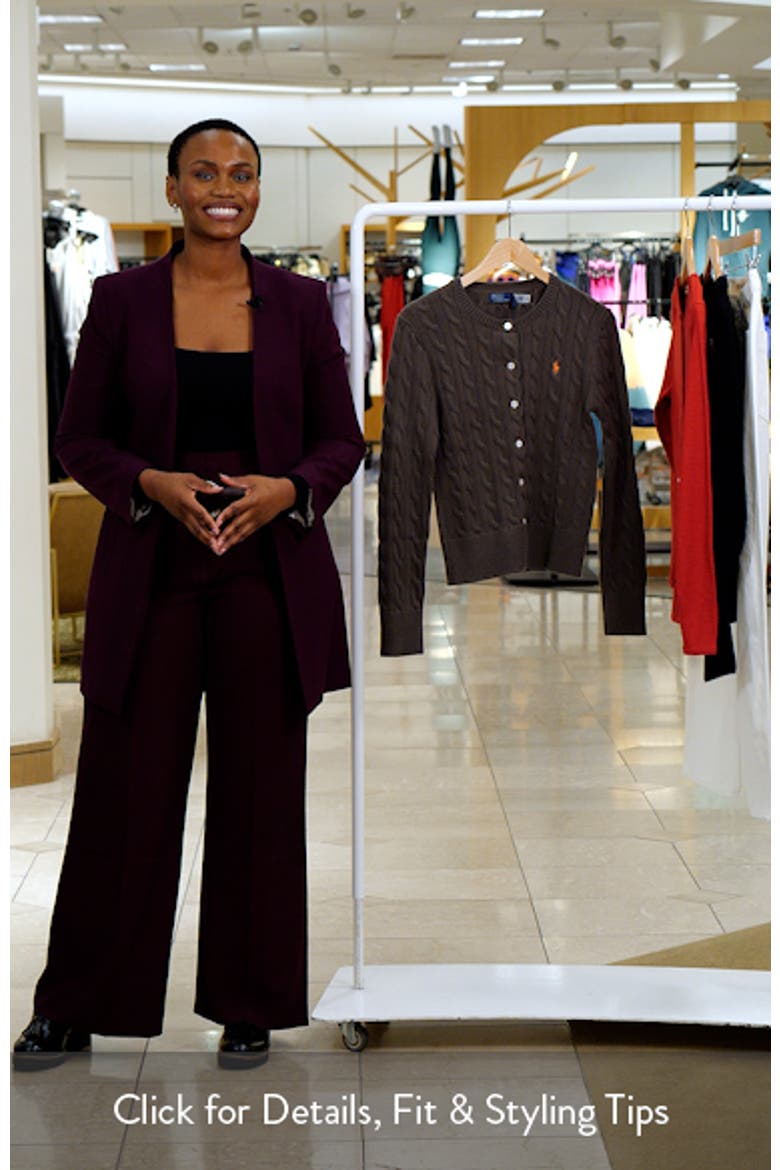 Cable Cotton Cardigan video