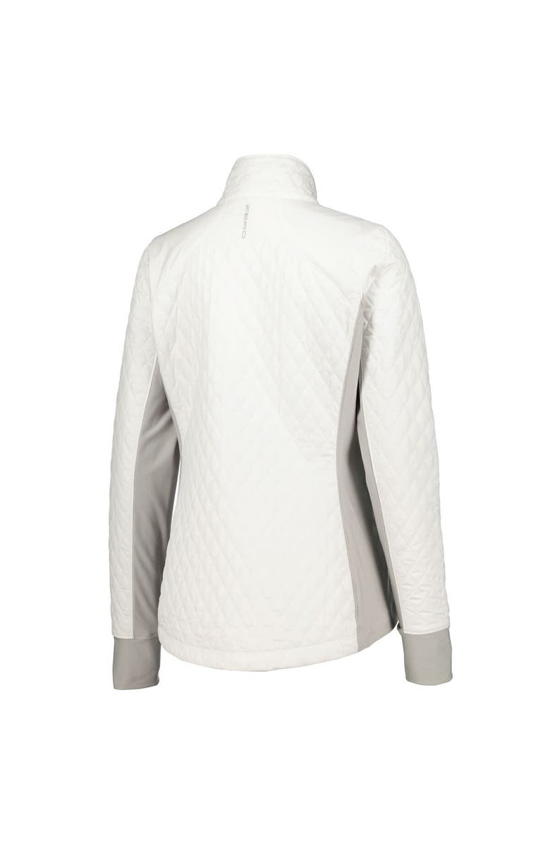 Zero Restriction Women's Zero Restriction White 2024 Presidents Cup Sydney Quilted Full-Zip Jacket, Alternate, color,