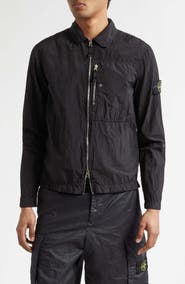 Stone Island Regular Fit Coated Overshirt