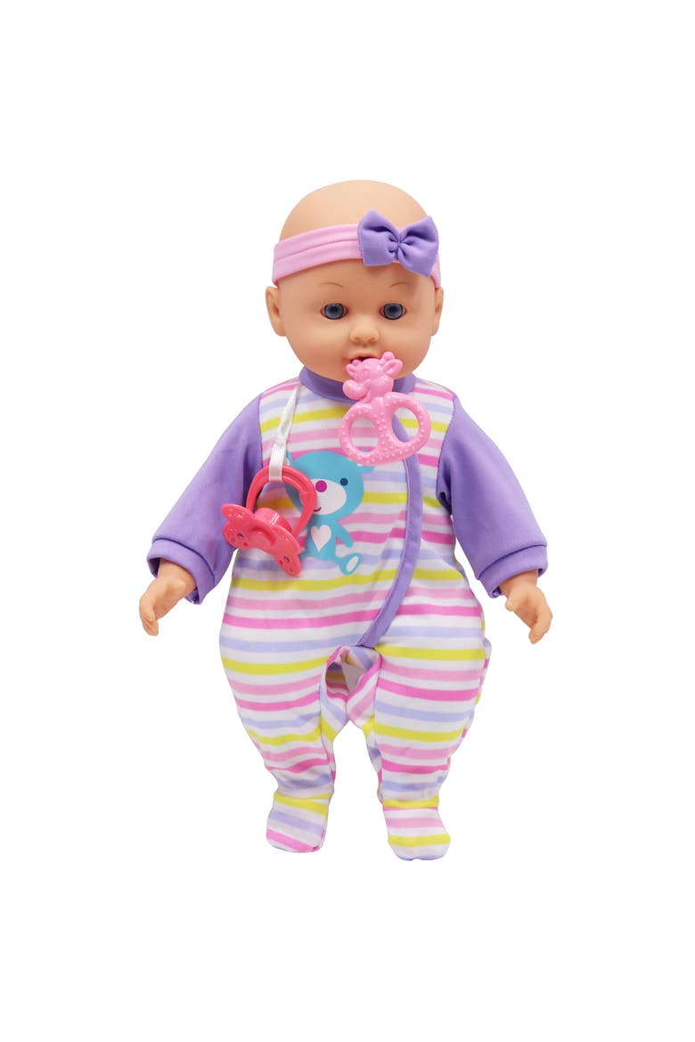 14 Inch Baby Doll Maggie with Teddy, Alternate, color, Multicolored