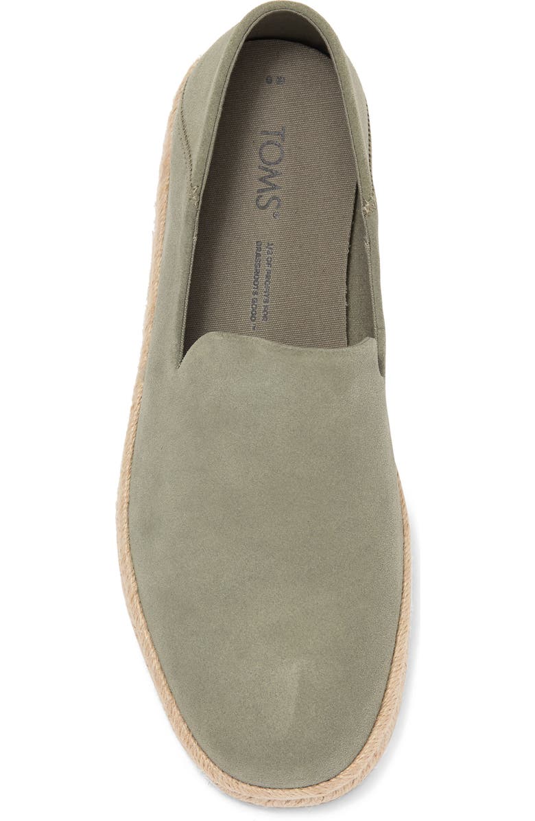 TOMS Santiago Suede Espadrille, Alternate, color,