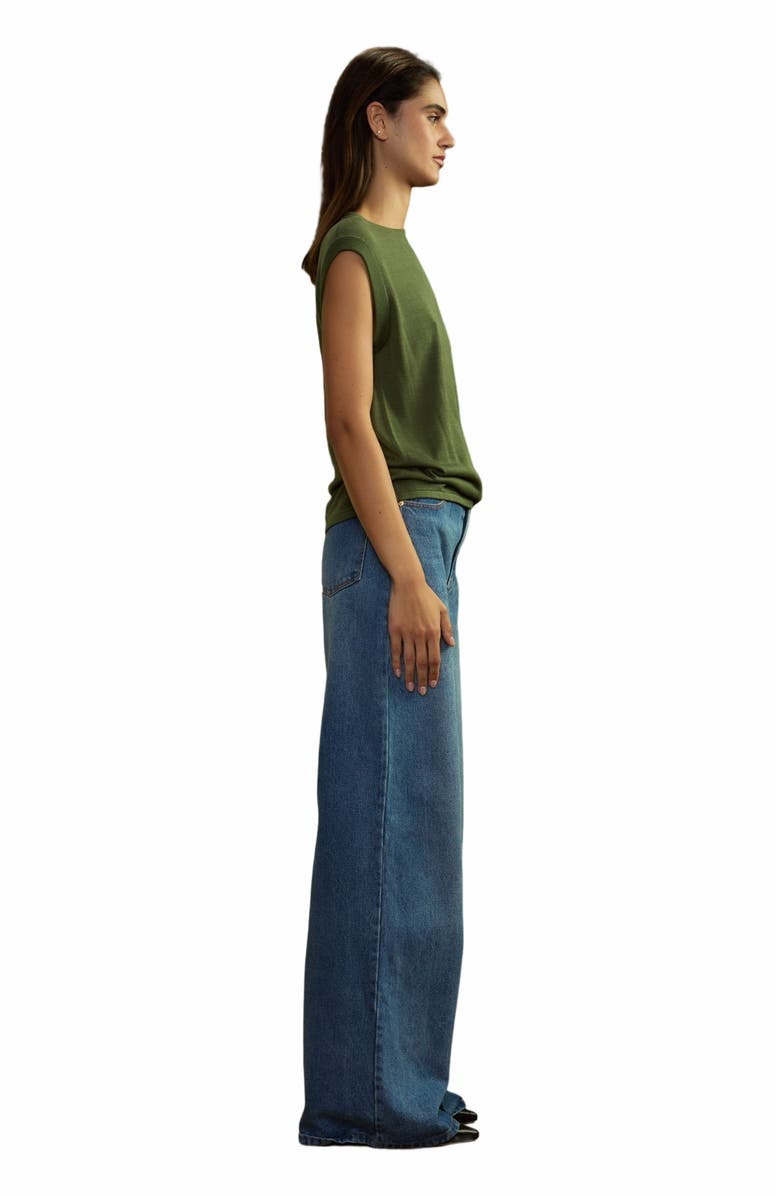Cynthia Rowley Mica Sleeveless Knit Top, Alternate, color,