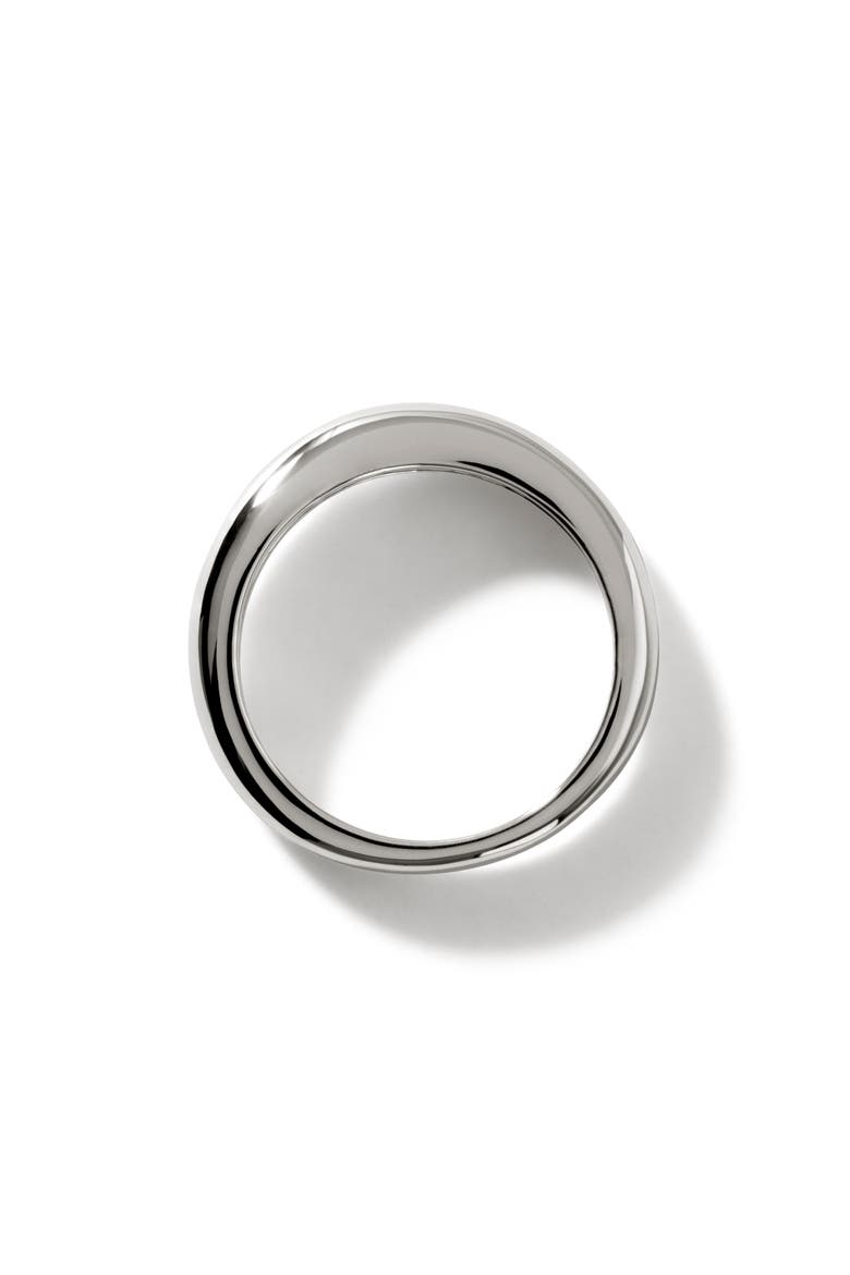 Surf Sterling Silver Band Ring, Alternate, color, SILVER