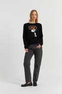 Chinti & Parker Wool-Cashmere Snoopy Boo Sweater