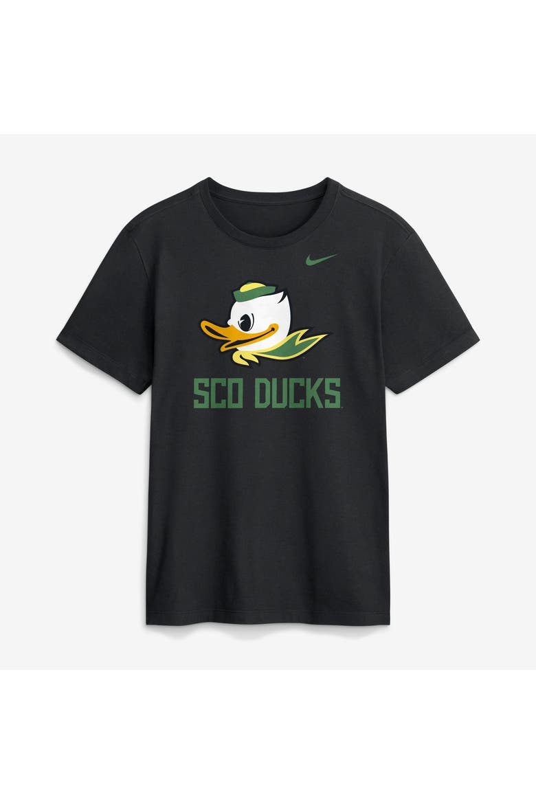 Men's Nike  Black Oregon Ducks Primetime Logo Mantra T-Shirt, Main, color, Black