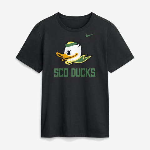 Men's Nike  Black Oregon Ducks Primetime Logo Mantra T-Shirt