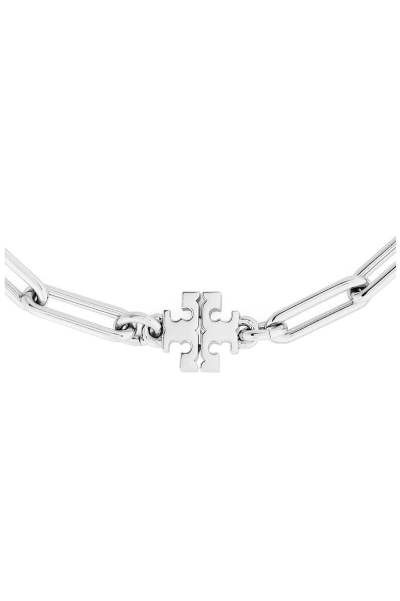 Good Luck Chain Bracelet, Alternate, color, TORY SILVER
